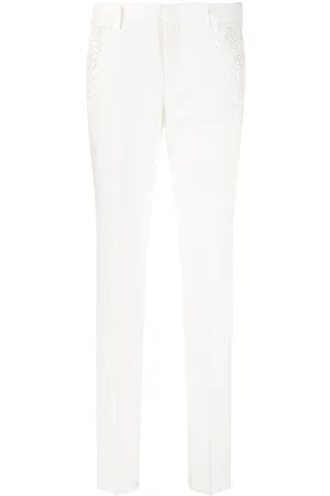 Zadig & Voltaire Prune rhinestones-studded trousers