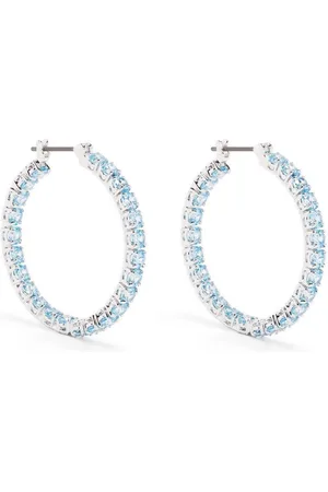 Swarovski Matrix hoop earrings