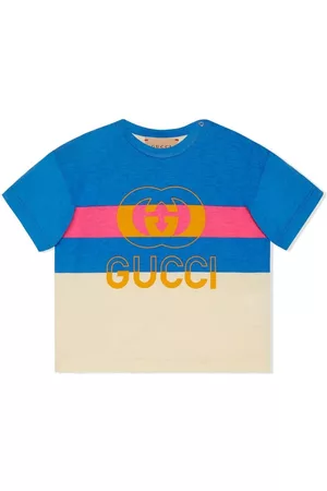 Gucci Kids Cat logo-embroidered Shirt - White