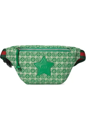 Gucci Boys Belts - Star-patch jacquard belt bag