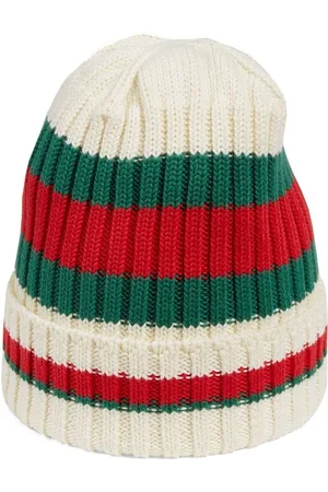 Gucci Boys Beanies - Web knit beanie hat