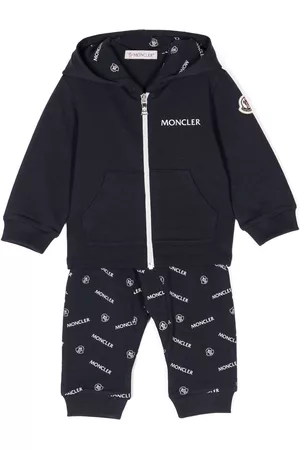 Moncler Logo-print cotton tracksuit set