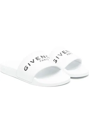 Givenchy Girls Sandals - Logo-print slides