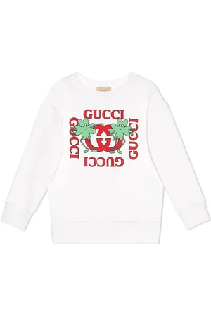 Gucci Logo-print cotton sweatshirt