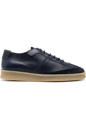Buttero Men Sneakers - Round toe leather sneakers