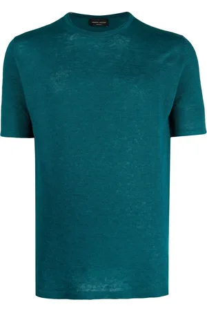 Roberto Collina Men Short Sleeve - Basic short-sleeved T-shirt