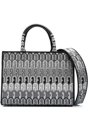 Furla Jacquard-print tote bag
