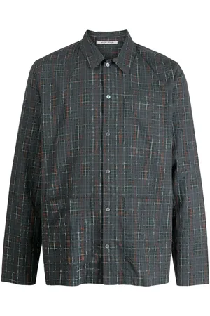 WoodWood Men Shirts - Check-print cotton shirt