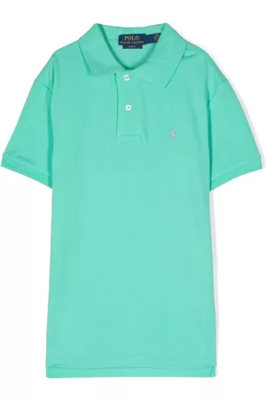 Ralph Lauren Embroidered-logo short-sleeve polo shirt