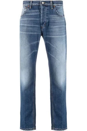 Dondup Men Tapered - Cropped tapered jeans
