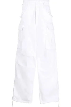 DARKPARK Ripped-detail wide-leg trousers