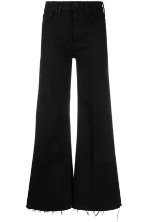 Mother The Weekender Fray flared jeans