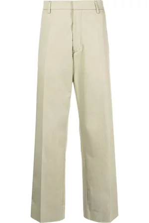 There Was One Straight-leg cotton trousers