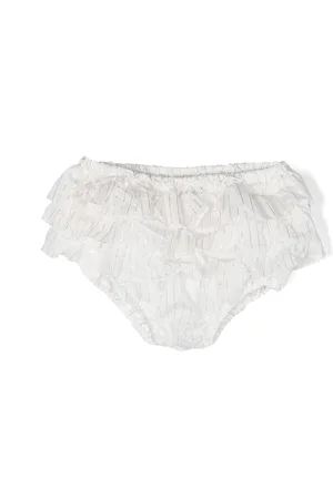DOUUOD KIDS Metallic-detail bloomers shorts