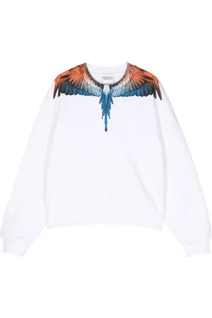 MARCELO BURLON Graphic-print cotton jumper