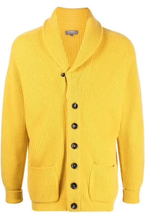 N.PEAL Shawl-neck cashmere cardigan