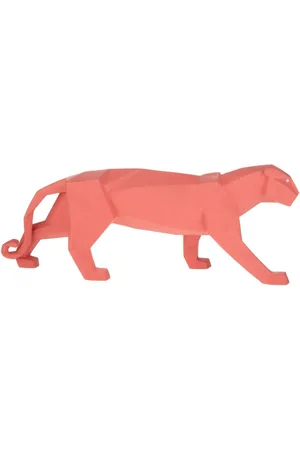 LLADRÒ Panther faceted porcelain figurine