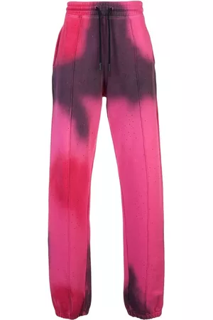 OFF-WHITE Spray logo track pants