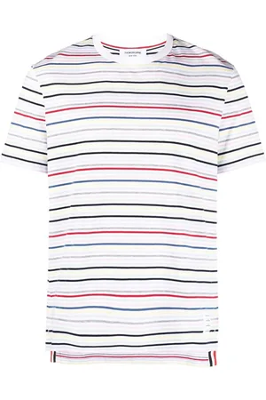 Thom Browne Striped short-sleeve T-shirt