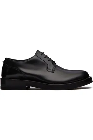 VALENTINO GARAVANI Roman Stud leather Derby shoes
