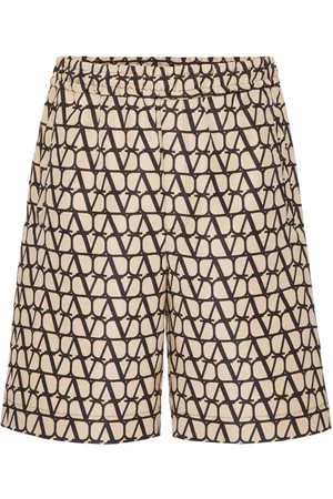 VALENTINO GARAVANI Toile Iconographe bermuda shorts