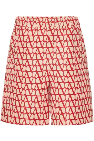 VALENTINO GARAVANI Toile Iconographe Bermuda shorts