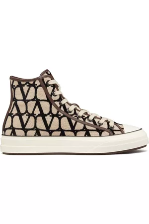 VALENTINO GARAVANI Tootaloop logo-print hi-top sneakers