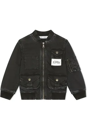 Dolce & Gabbana Garment-dyed bomber jacket