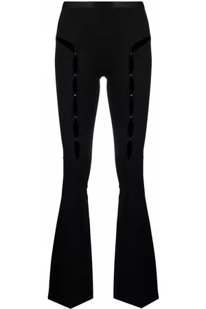 RUI Cut out-detail high-waisted trousers