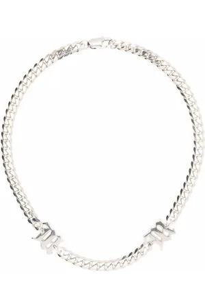 MISBHV Monogram curb chain necklace
