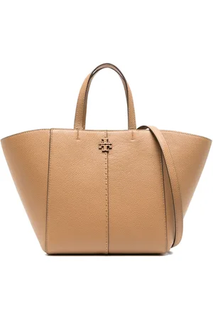 Tory Burch Double T leather tote bag