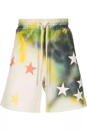 Palm Angels Star Sprayed track shorts