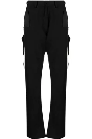 Sulvam Straight-leg wool trousers