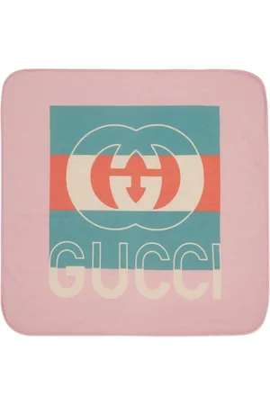 Gucci Baby Baby Changing Bags - Baby cotton blanket with Web