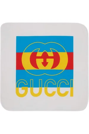 Gucci Baby Baby Changing Bags - Baby cotton blanket with Web