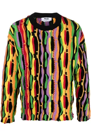 Msgm Jacquard cotton jumper