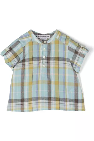 BONPOINT Front button placket T-shirt