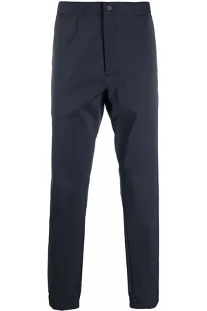 THEORY Mid-rise tapered trousers