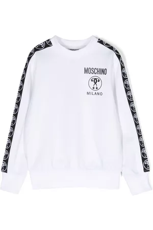 Moschino Logo-print cotton sweatshirt