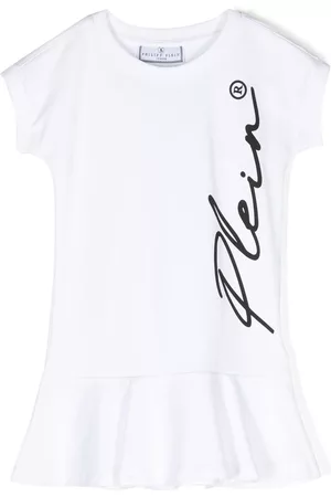 Philipp Plein Logo-print short-sleeved dress