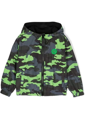 Philipp Plein Skull-print long-sleeved jacket
