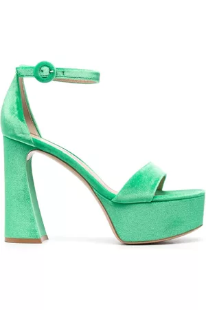 Gianvito Rossi Holly 125mm chenille sandals