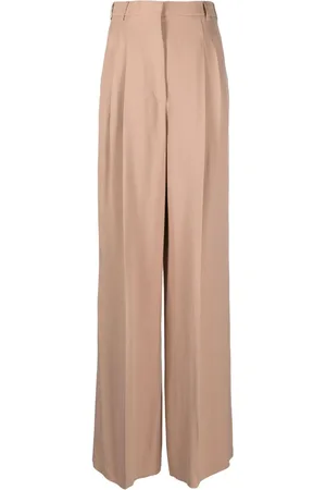 Rochas High-waisted straight-leg trousers