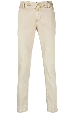 Dondup Men Skinny Pants - Pressed-crease skinny trousers