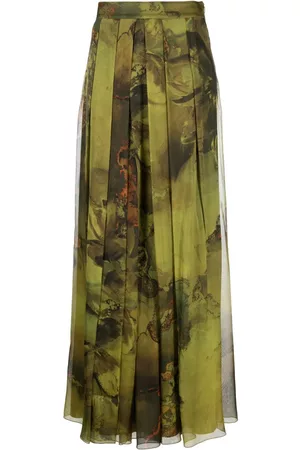 Alberta Ferretti Graphic-print skirt