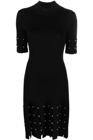 Simkhai Dina mock-neck knitted dress