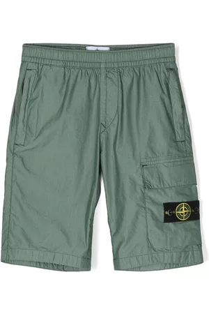Stone Island Logo-patch shorts