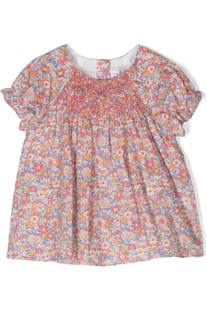 Tartine Et Chocolat Floral-print short-sleeve top