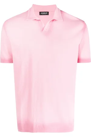 Dondup Men Polo Shirts - Logo-embroidered ombré-edge polo shirt