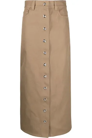 SUNNEI Buttoned straight skirt